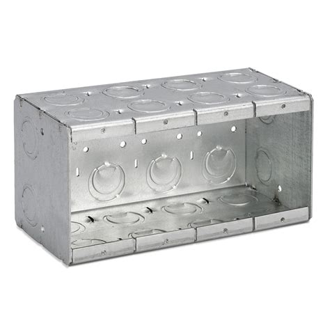 4 gang metal switch box|4 gang outdoor outlet box.